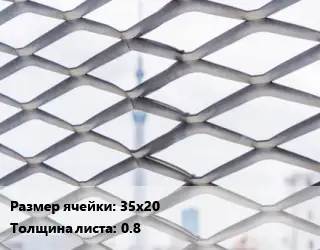Сетка ЦПВС 35х20 s=0.8